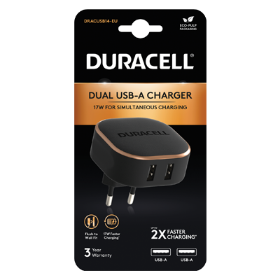 DRACUSB14-EU 17W Wall Charger