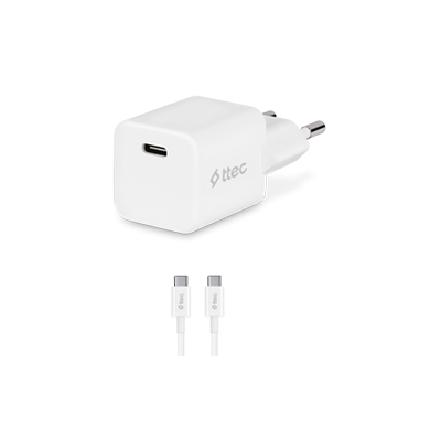 20W PD Adap+USB-C 150cm Kablo